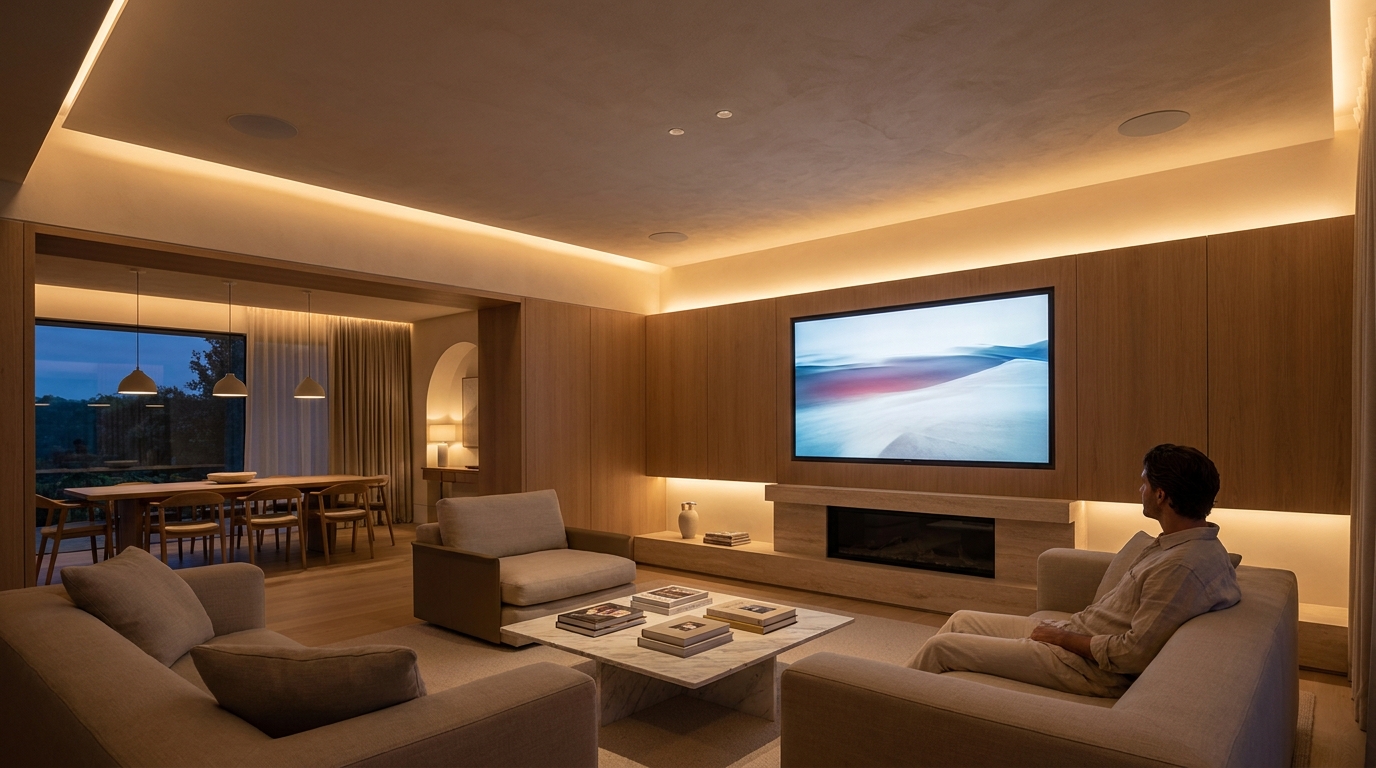 Multi-room audio and integrated audio-visual