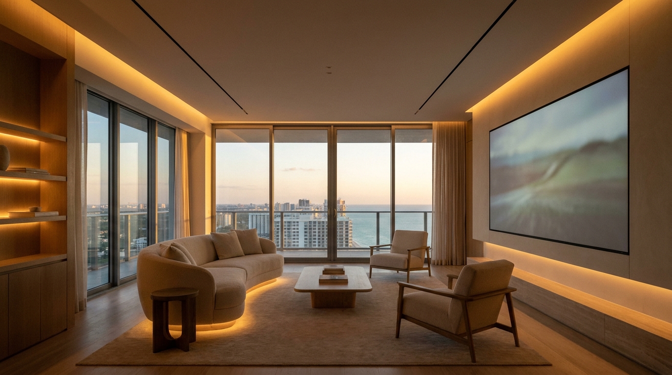 Smart-home automation that disappears